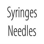 SYRINGES / NEEDLES