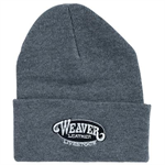 Weaver Knit Hat Gray