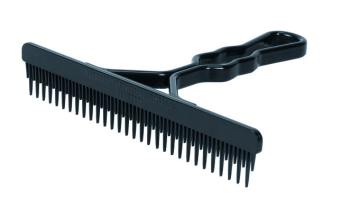 Weave Comb Fluffer Plastic Black