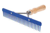Weaver Comb Blue Skip T Wood Blue