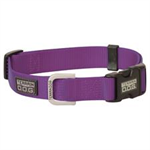 Weaver Dog Collar Nylon Snap-N-Go,Small,Purple