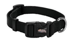 Weaver Dog Collar Prism Snap-N-Go,Medium,Black