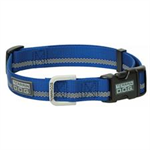Weaver Dog Collar Terrain Snap N Go Medium-Blue