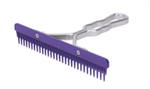Weaver Comb Plastic Fluffer Alum Purple
