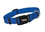 Weaver Dog Collar Prism Snap-N-Go,Medium,Blue