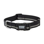 Weaver Dog Collar Terrain Snap N Go Medium- Black