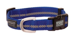 Weaver Dog Collar Terrain Snap N Go Large-Dark Blue