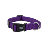 Weaver Dog Collar Prism Snap-N-Go Large Purple