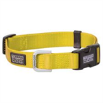 Weaver Dog Collar Nylon Snap-N-Go,Small,Yellow