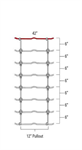 High Tensile Fixed Knot Fence 949-6-330